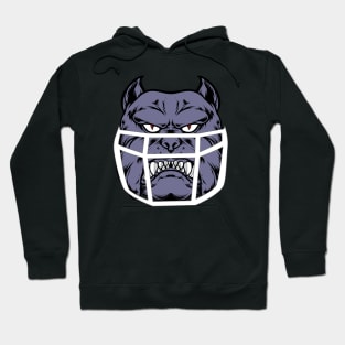 scary bulldog face Hoodie